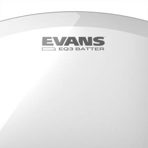 pelle per batteria evans BD18GB3 Eq3 18&quot; Clear