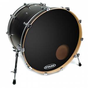 pelle per grancassa evans BD22RB EQ3 22 Black Resonant