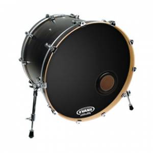 pelle per batteria evans Emad 22 Reso Black