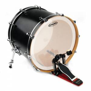 pelle per batteria  EVANS EQ3 22 Frosted