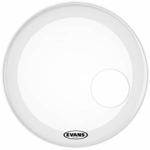 Pelle per batteria evans EQ3 22&quot; Resonant Coated White