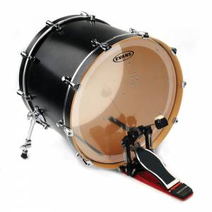 pelle per batteria evans eq3 clear 22&quot;