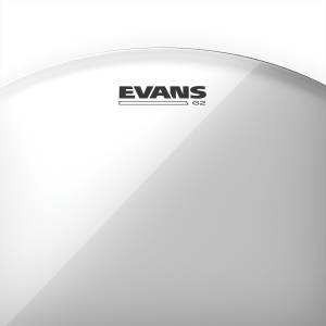 pelle per batteria evans G2 CLEAR 12&quot;