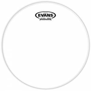 pelle per batteria evans TT13GR Resonant Clear