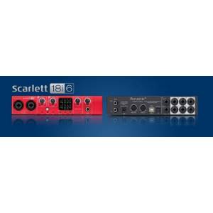 SCHEDA AUDIO FOCUSRITE SCARLETT 18i6