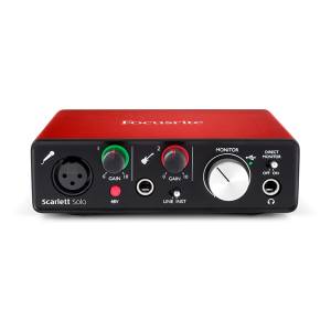 INTERFACCIA AUDIO FOCUSRITE Scarlett solo II gen.