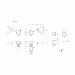  Gotoh GB707-C-L2R2