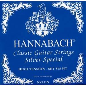 CORDE PER CHITARRA CLASSICA hannabach 815 High Tens. Silver Special