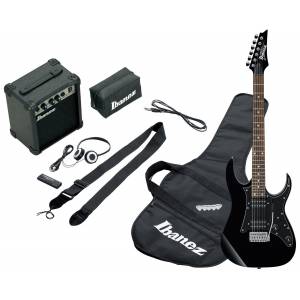 Pack chitarra elettrica IBANEZ IJRG200 BLACK