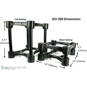 SUPPORTI MONITOR IsoAcoustic ISO-200