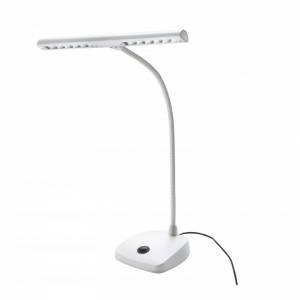 Lampada per pianoforte K&amp;M white led piano lamp