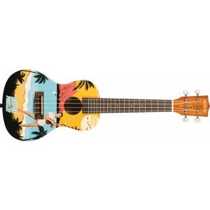 Ukulele concerto KALA LTP-C-EBH ELVIS BLUE HAWAII