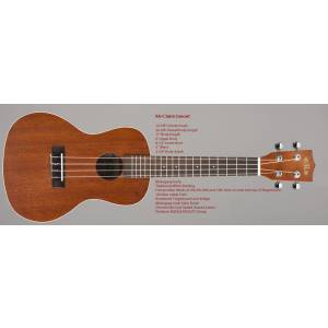 UKULELE KALA Mahogany ply concert ukulele