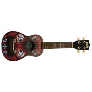 UKULELE SOPRANO KALA MK-SSKULLS Sugar Skulls