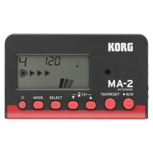 METRONOMO KORG MA-2 Nero/rosso