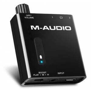 PREAMPLIFICATORE CUFFIA M-AUDIO BASS TRAVELER