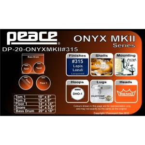  PEACE DP-20ONYX-MKII-5#315