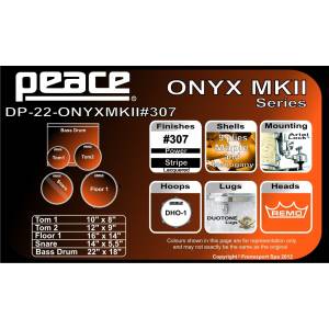  PEACE DP-22ONYX-MKII-5#307