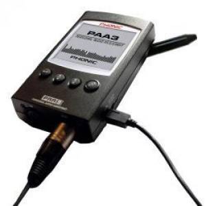 ANALIZZATORE DI SPETTRO PHONIC PAA3