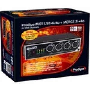 Interfaccia MIDI PRODIPE MIDI usb 4i4o