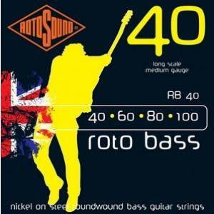 corde per basso elettrico rotosound rb 40