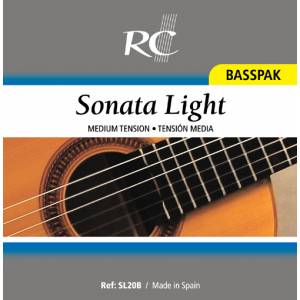 Corde per chitarra classica Royal Classics SL20B Sonata light Basspack