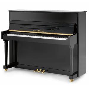 PIANOFORTE VERTICALE SCHULZE POLLMANN S118A Nero Lucido