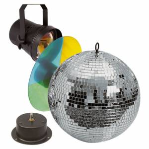 effetto luce SHOWTEC Mirrorballset