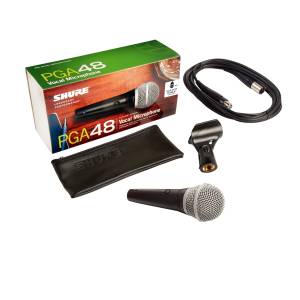 Microfono per voce SHURE PGA48 XLR