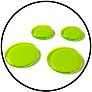 Moon gel SLAPKLATZ Damper pads green