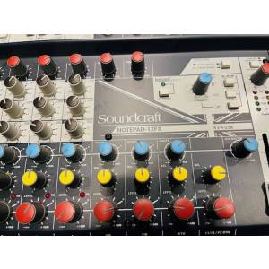 MIXER SOUNDCRAFT NOTEPAD 12FX