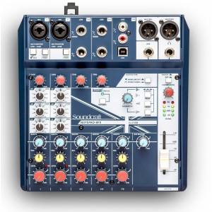 MIXER SOUNDCRAFT NOTEPAD 8FX