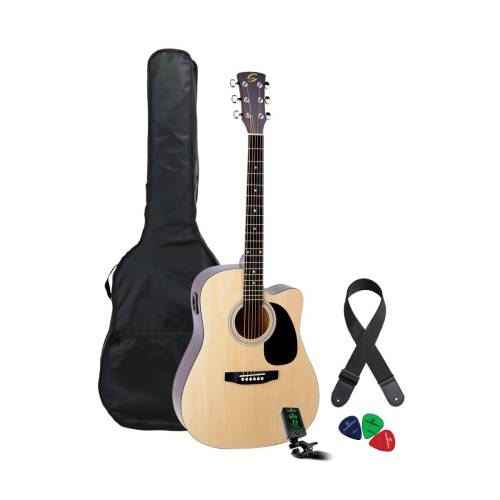 CHITARRA ACUSTICA AMPLIFICATA SOUNDSATION AC-GP-44CENT