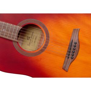 Chitarra acustica elettrificata SOUNDSATION EDGE ST DNCE-BSB