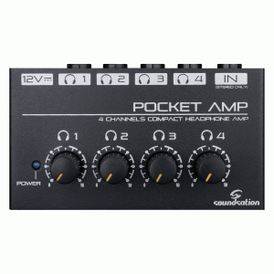amplificatore per cuffia SOUNDSATION POCKET-AMP