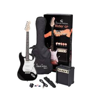 Pack chitarra elettrica SOUNDSATION RIDER GP BK