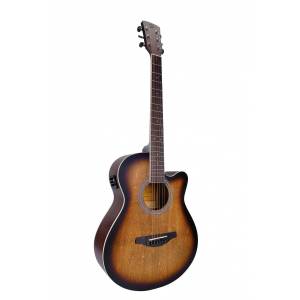 Chitarra acustica elettrificata SOUNDSATION SAGUARO-HW-CE BW