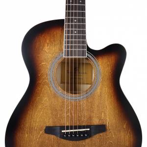 Chitarra acustica elettrificata SOUNDSATION SAGUARO-HW-CE BW