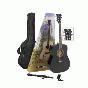 Chitarra acustica SOUNDSATION YOSEMITE-GP-BK