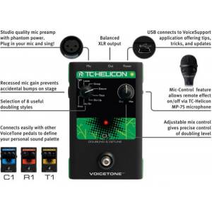 Effetto voce TC ELECTRONIC VoiceTone D1