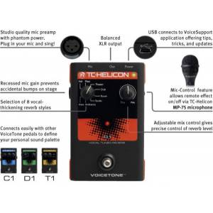 PEDALE TC HELICON VOICETONE R1