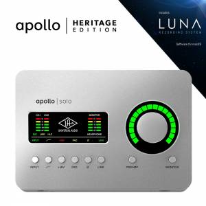 SCHEDA AUDIO UNIVERSAL AUDIO APOLLO SOLO Heritage edition