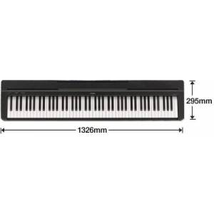 PIANOFORTE DIGITALE YAMAHA P35 black