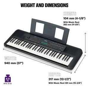 TASTIERA ELETTRONICA YAMAHA PSR-E273