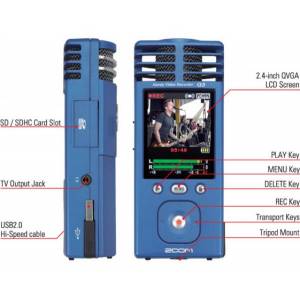 REGISTRATORE DIGITALE ZOOM Q3